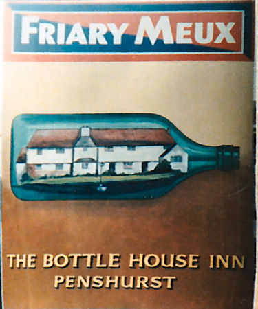 Bottle House Inn sign 1988