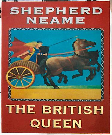British Queen sign 1992