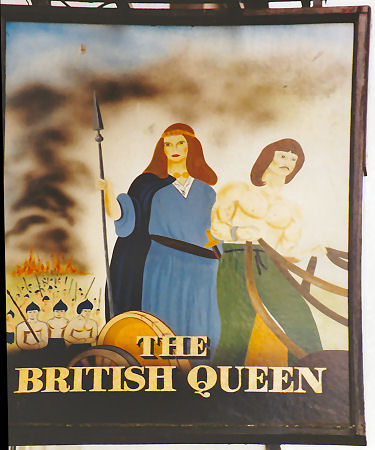 British Queen sign 1991
