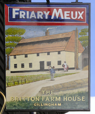 Britton Farm House sign 2011