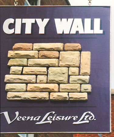 City Wall sign 2002