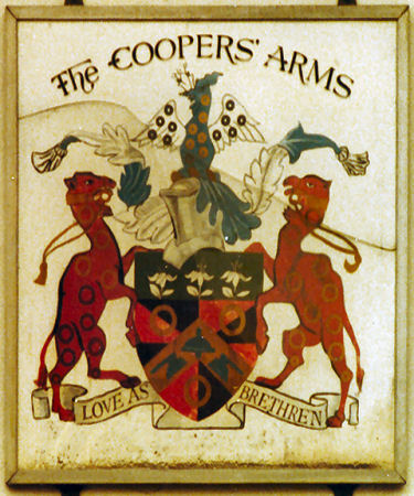 Cooper's Arms sign 1978