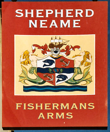 Fisherman's Arms sign 1994