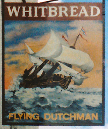 Flying Dutchman sign 1985