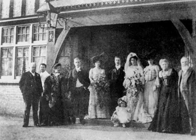 Wedding 1905 at Greyhound