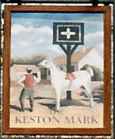 Keston Mark sign 1991