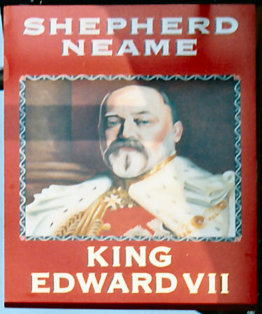 King Edward VII sign
