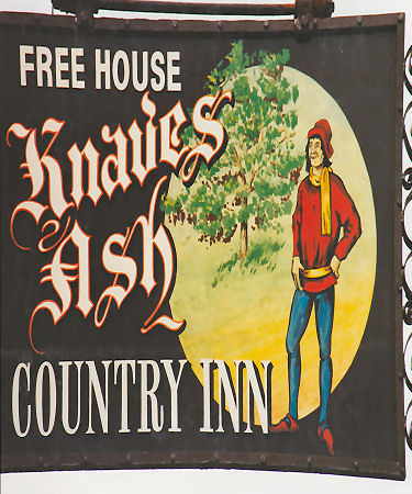 Knave's Ash sign 1991