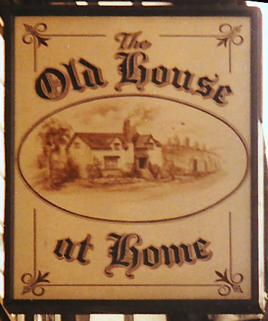Old House at Home sign 1980s