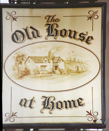Old House at Home sign 1991