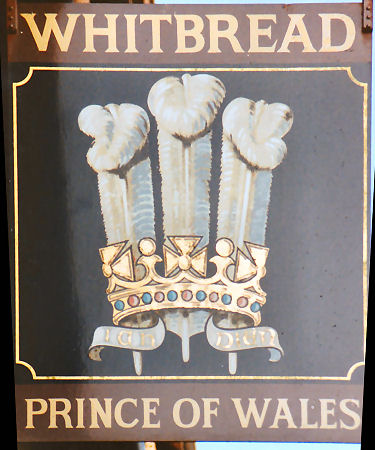 Prince of Wales sign 1992