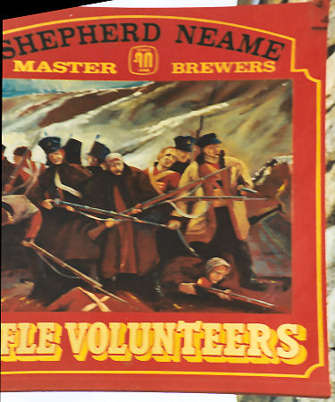 Rifle Volunteer sign 1991