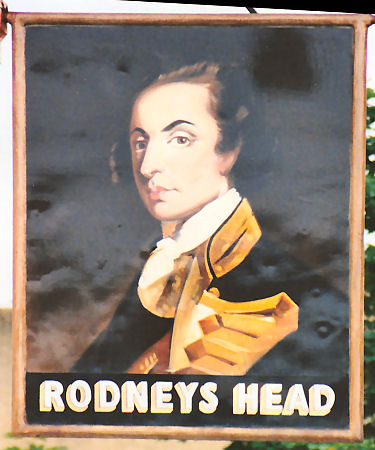 Rodneys Head sign 1991