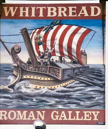 Roman Galley sign 1990