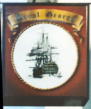 Royal George sign 1986