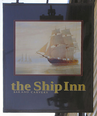 Ship Inn sign 2011