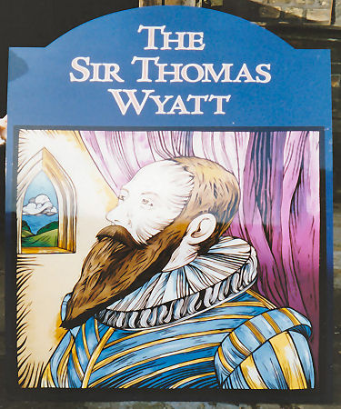 Sir Thomas Wyatt sign 1993