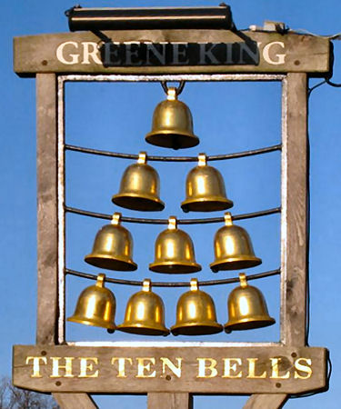 Ten Bells sign 2012