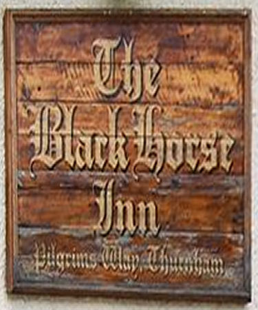 Black Horse Inn sign 2014