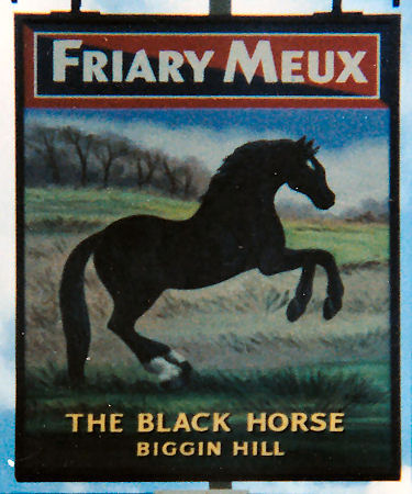 Black Horse sign 1990