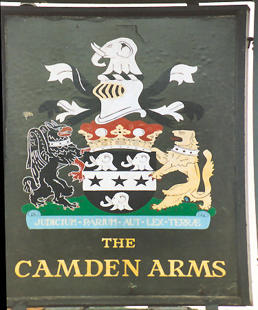 Camden Arms sign 1993