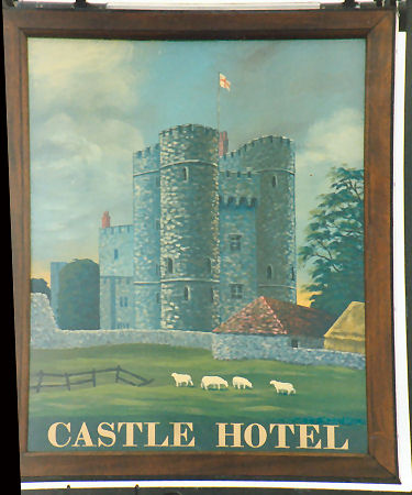 Castle Hotel sign 1995