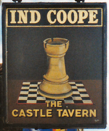 Castle Tavern sign 1985