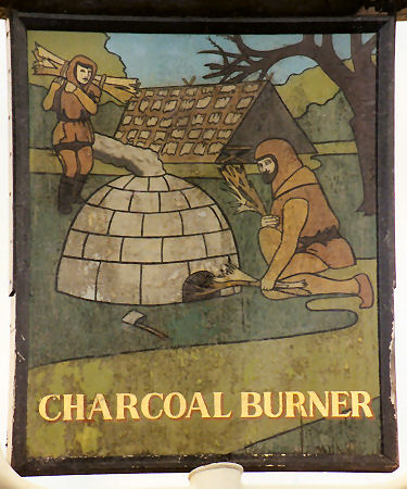 Charcoal Burner sign
