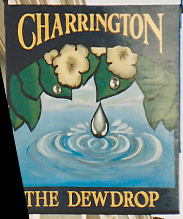 Dewdrop sign 1980s