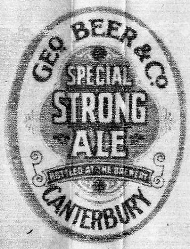 George Beer label