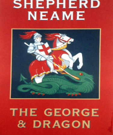 George and Dragon sign