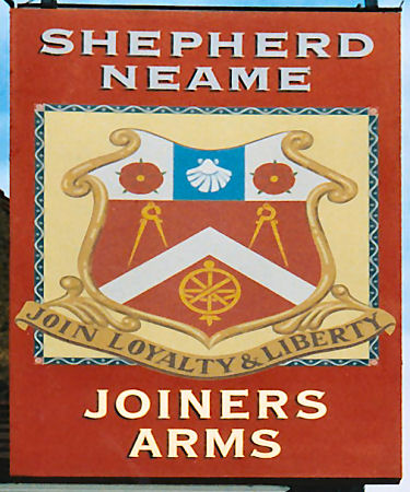 Joiners Arms sign