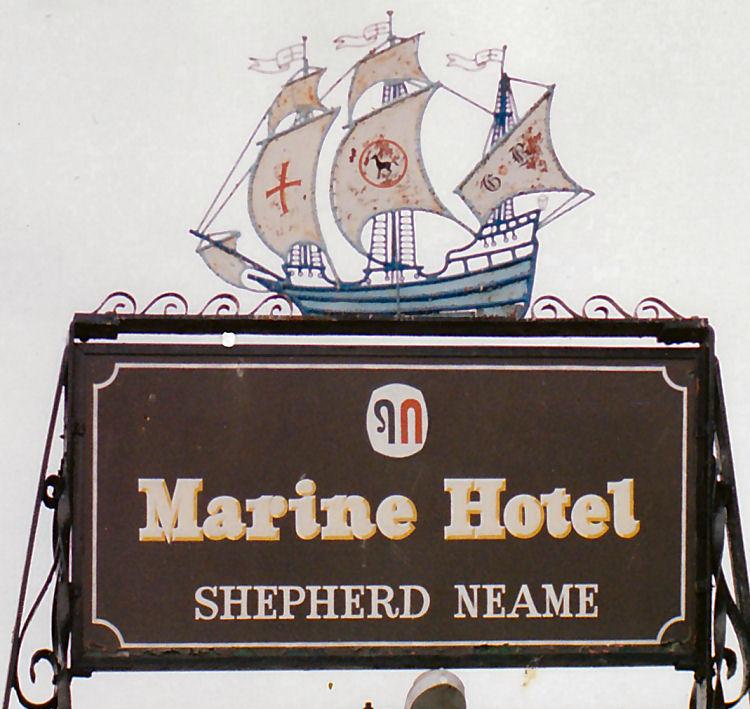 Marine sign 1991