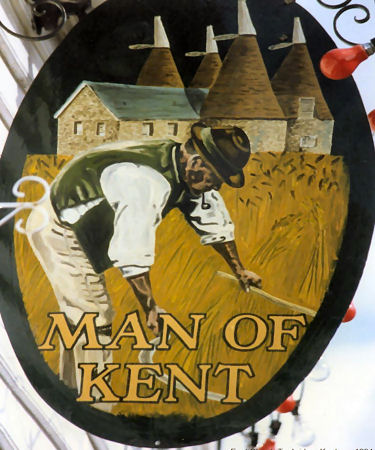 Man of Kent sign 1994