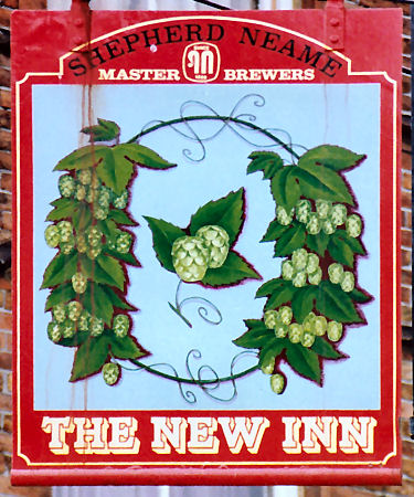 New Inn sign 1991