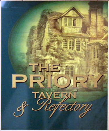 Priory Tavern sign 2010