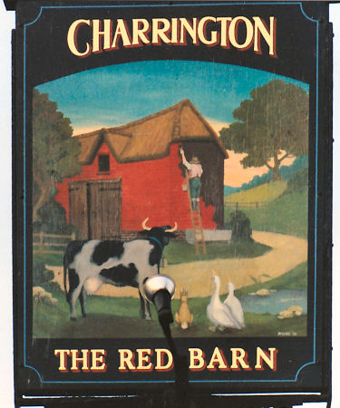 Red Barn sign 1992