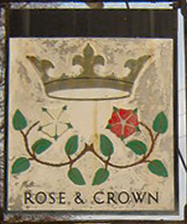 Rose and Crown sign 2011