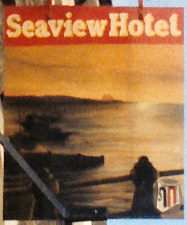 Seaview Hotel sign 1981