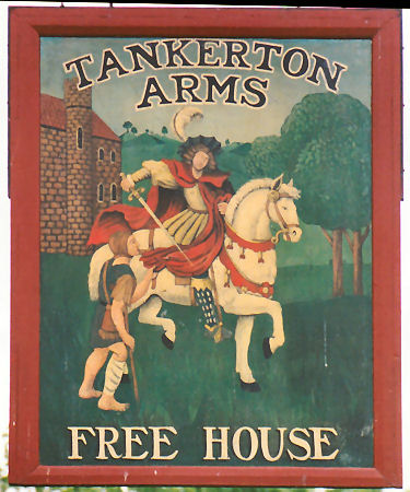 Tankerton Arms sign 1991