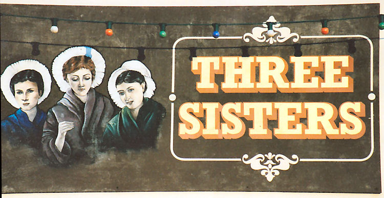 Three Sisters sign 1996