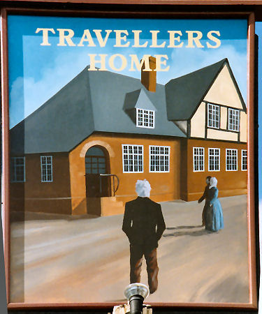 Traveller's Home sign 1994