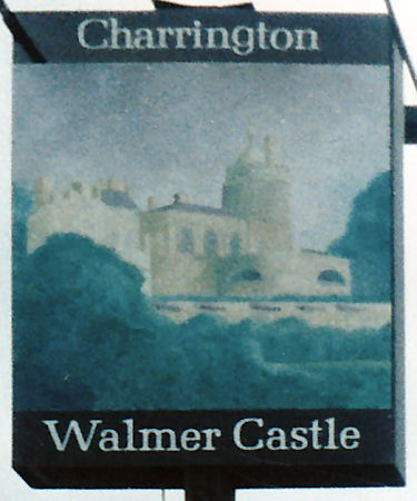 Walmer Castle sign 1986