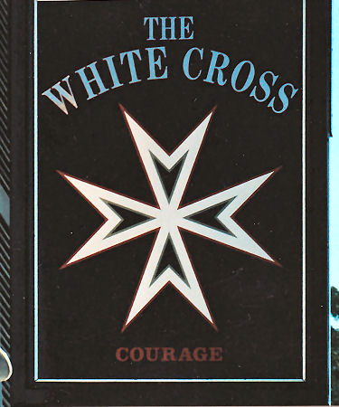 White Cross sign 1991