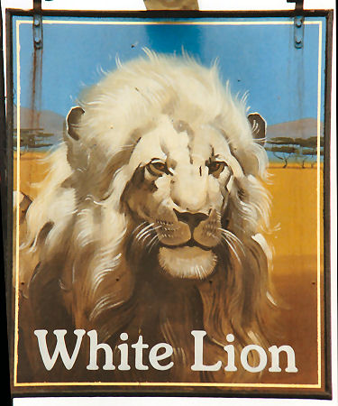 White Lion sign 1991