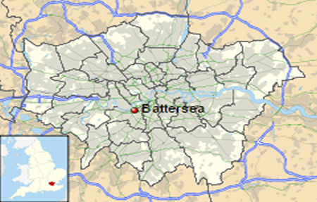 Battersea map