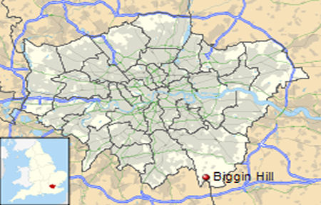 Biggin Hill map