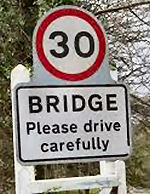 Bridge sign