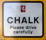 Chalk sign