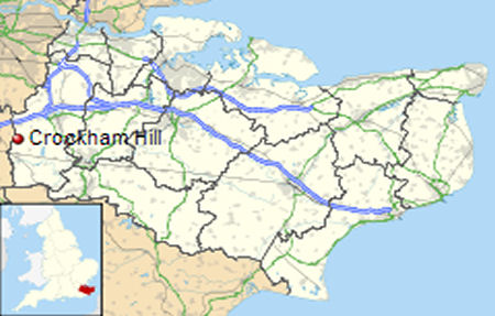 Crockham Hill map